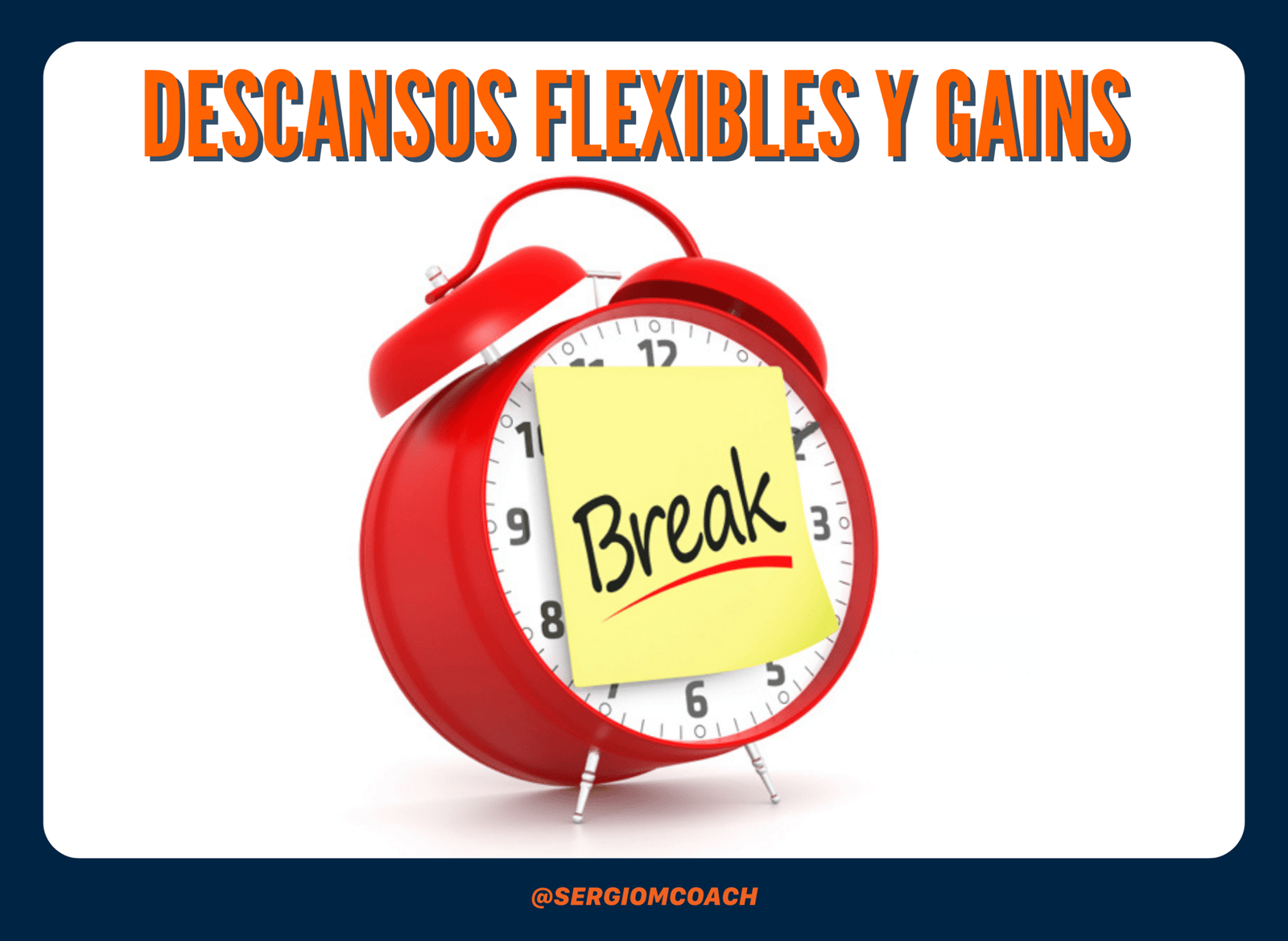 Descansos flexibles y gains